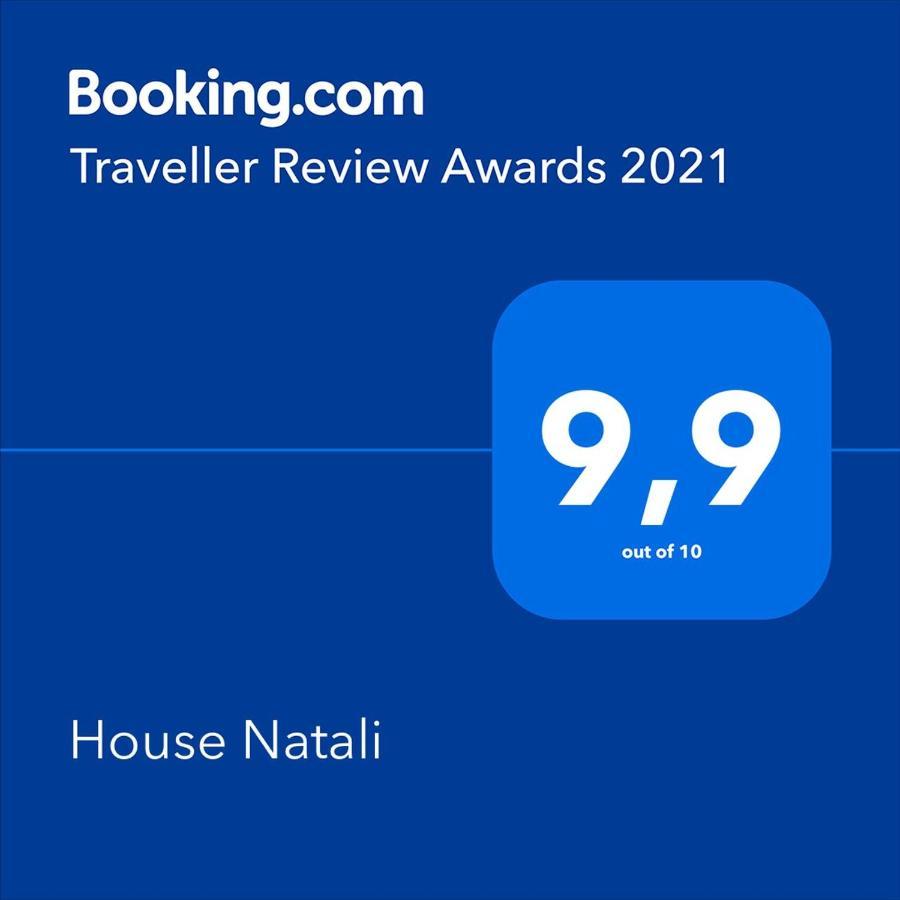 House Natali 70M From The Beach - Free Ev Top Up 利缇纳 外观 照片